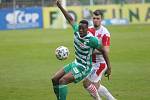 Utkání fotbalové FORTUNA:LIGY mezi Bohemians 1905 a Slavií Praha skončilo 0:0.