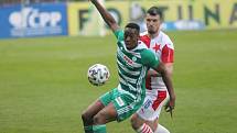 Utkání fotbalové FORTUNA:LIGY mezi Bohemians 1905 a Slavií Praha skončilo 0:0.