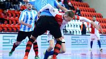 III. zápas čtvrtfinále play off Chance futsal ligy: SK Slavia Praha - SK Interobal Plzeň 5:0 (1:0), 25. dubna 2016.