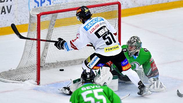 Boleslavští hokejisté v pátek večer podlehli na domácím ledě Spartě 1:4.