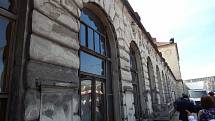 Rekonstrukce Fantovy budovy na pražském hlavním nádraží.