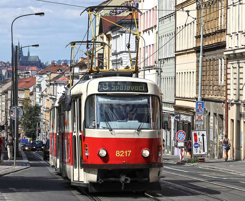 MHD v Praze- tramvaje.