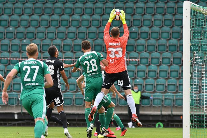 Utkání 26. kola Fortuna ligy mezi Bohemians Praha 1905 a SK Dynamo České Budějovice