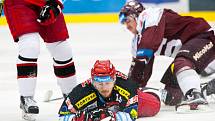 18. kolo hokejové Tipsport extraligy: Mountfield Hradec Králové – HC Sparta Praha 2:5 (0:2, 2:2, 0:1).