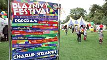 Bláznivý festival na podporu osvěty a správné léčby schizofrenie. Karlovo náměstí 9. září. 