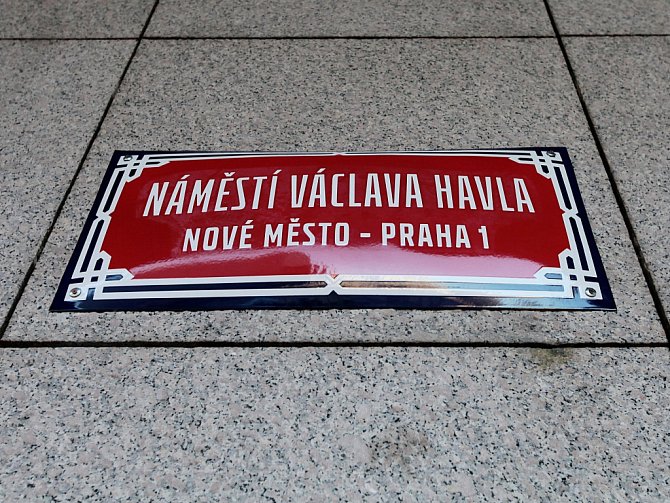 Náměstí Václava Havla. 