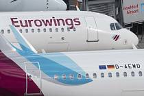 Letadla společnosti Eurowings.