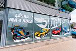 Showroom Hot Wheels et magasin de modèles réduits de voitures à Spořilov.