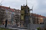 Prague 6 had the statue of Soviet Marshal Konev removed from Interbrigade Square.