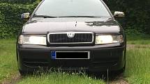 Odcizená Škoda Octavia.