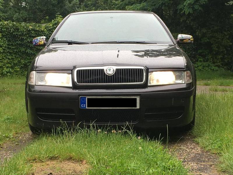 Odcizená Škoda Octavia.