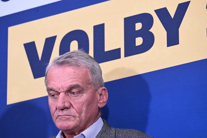 Lídr Spolu a kandidát na primátora Bohuslav Svoboda, 3. října 2022, Praha.