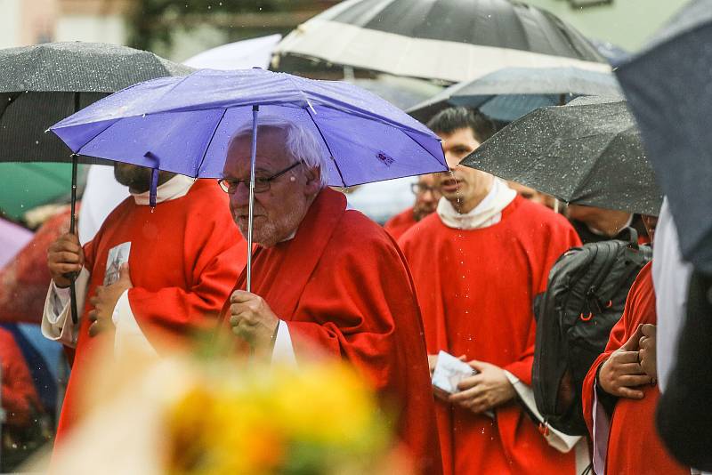 Středeční mše na Národní svatováclavské pouti, 28. září 2022.