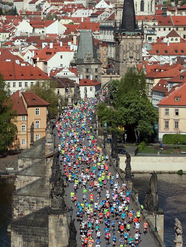 Volkswagen Maraton 2016 v Praze 8. května.