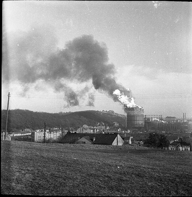 Pouť pod Tyršovým vrchem v Michli cca rok 1925 