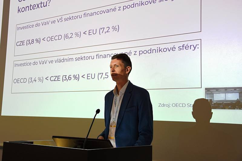 První konference Science4Business v dolnobřežanském laserovém centru ELI Beamlines SIC neboli Středočeské inovační centrum.