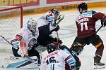 Druhý zápas semifinále play off Tipsport extraligy: HC Sparta - Bílí tygři Liberec 1:3