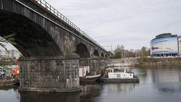 Prohlídka opravy Negrelliho viaduktu. 2.11.2017