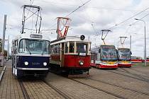 Slavnostní zahájení provozu na nové tramvajové trati Sídliště Barrandov - Holyně.
