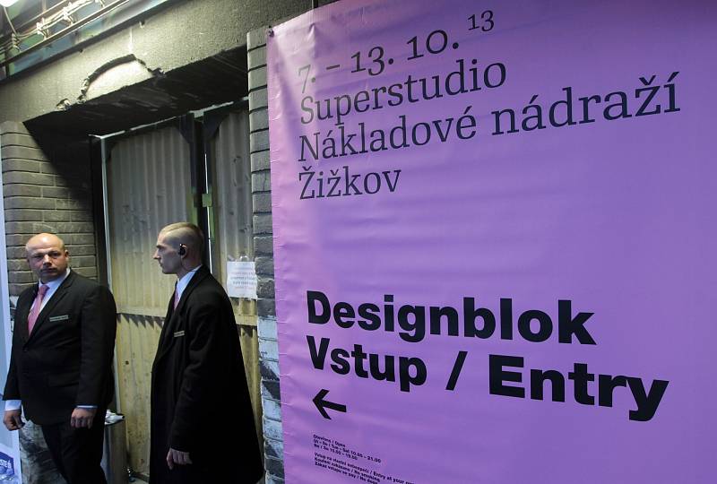 Zahájení výstavy Designblok 2013