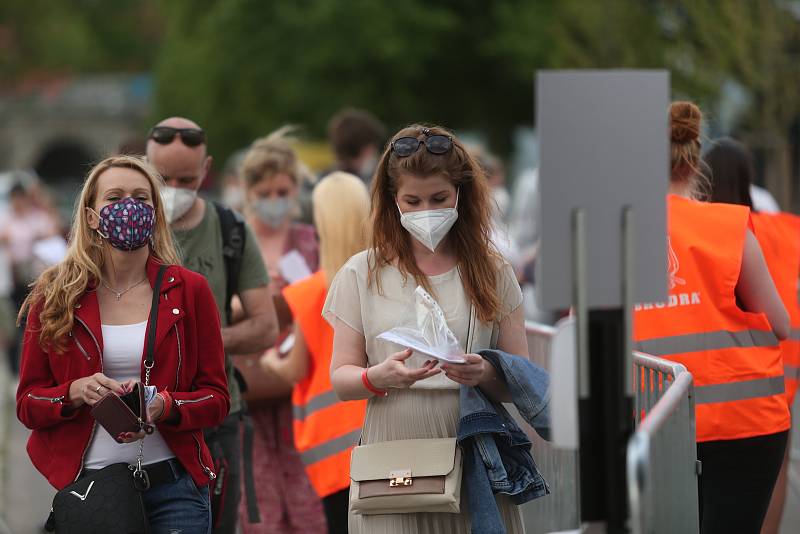 Hudební festival Šance pro kulturu se na Výstavišti konal v úterý 11. května 2021.