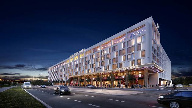 Nový pětihvězdičkový hotel, který vyroste na tréninkovém hřišti fotbalové Sparty na pražské Letné, ponese název Hard Rock Hotel Prague.
