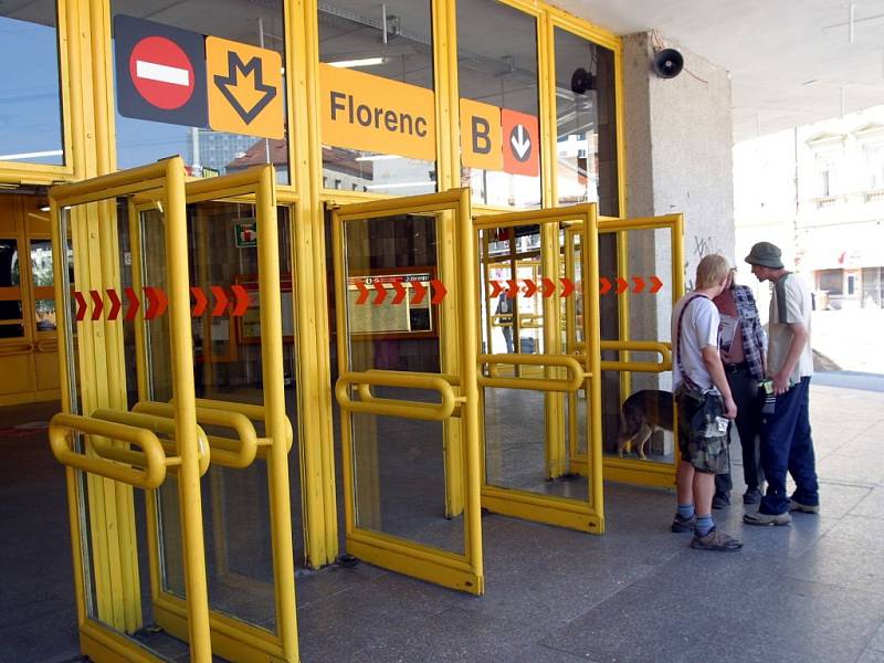 Stanice metra Florenc. Ilustrační foto. 