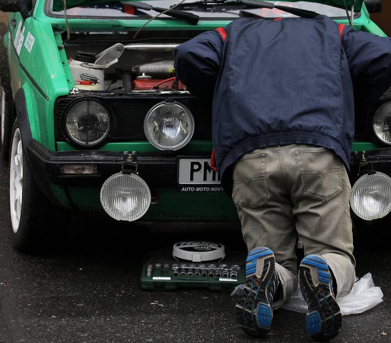 Rallye Praha Revival 2017.  Václavské náměstí