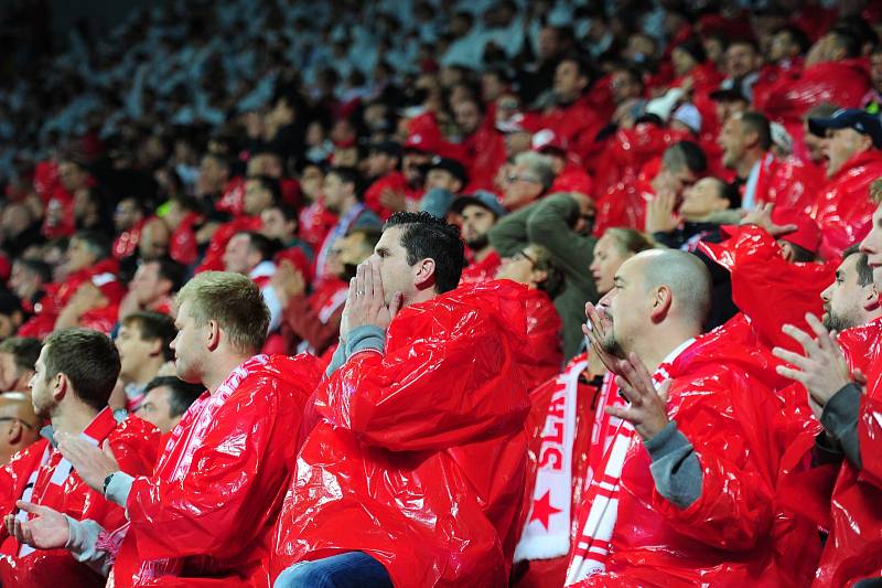 Utkání druhého kola skupinové fáze Ligy mistrů - SK Slavia Praha vs. Borussia Dortmund