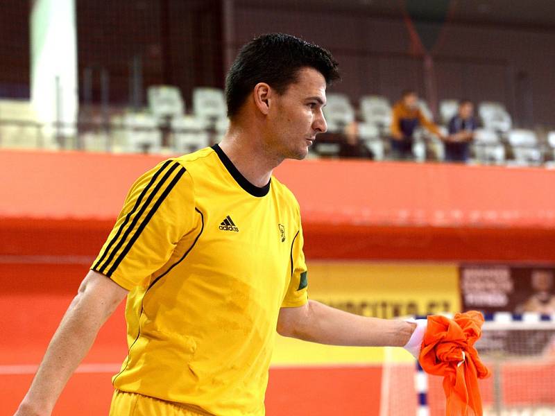 II. zápas čtvrtfinále play off Chance futsal ligy: AC Sparta Praha - Nejzbach Vysoké Mýto, 19. dubna 2016.