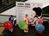 Víkendový festival japonské kultury přilákal do obchodního centra Galerie Harfa v Praze řadu návštěvníků a zájemců o historii „země vycházejícího slunce“.