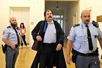 Odvolací soud projednával případ muže, který podle policie na březnové protivládní demonstraci vyzýval ke stržení ukrajinské vlajky z Národního muzea.