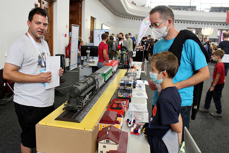 Festival inovací a kreativity Maker Faire Prague na Výstavišti v pražských Holešovicích.