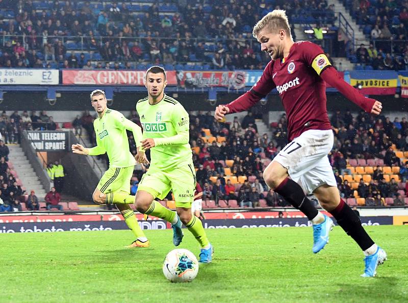 12. kolo FORTUNA:LIGY: Sparta Praha - MFK Karviná 4:0 (1:0)