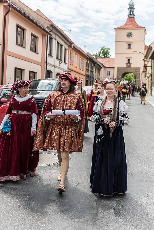 Oslavy 540 let od povýšení na královské město ve Velvarech.