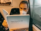 Pražský primátor Zdeněk Hřib na cestě na klimatický summit COP 26. Green Deal ve Skotsku.