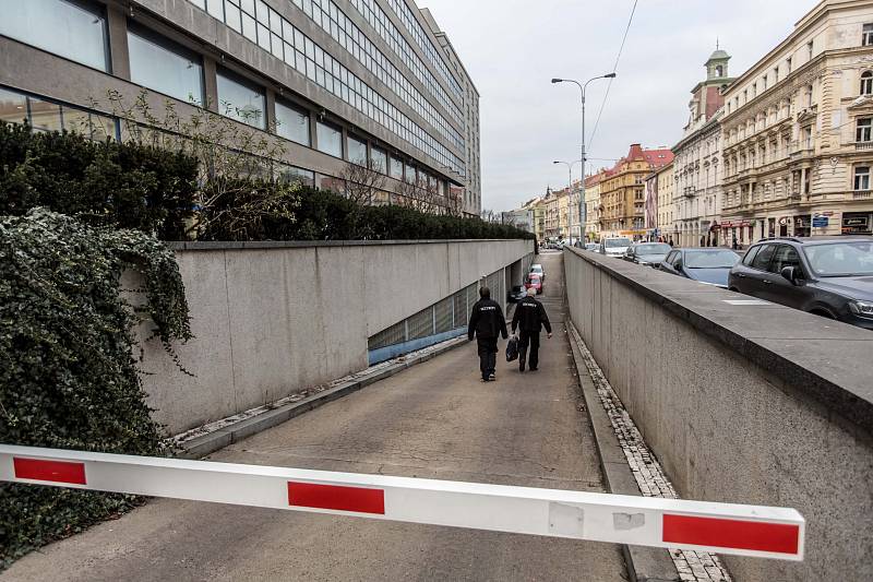 Budova Veletržního paláce, kde sídlí Národní galerie