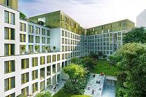 Soukromý developer Karlín Group staví v Holešovicích studentské bydlení.