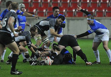 Finálový zápas KB Extraligy 2008: Tatra Smíchov vs. Rugby Club Říčany