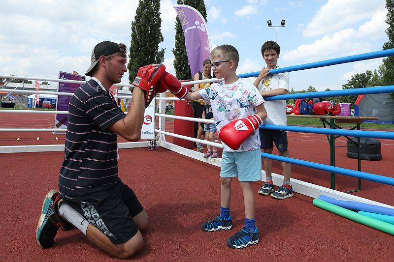 Z Olympijského festivalu v pražské Stromovce v pátek 23. července 2021.