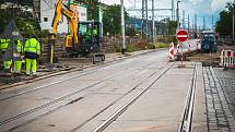 DPP zahájí druhou etapu rekonstrukce tramvajové tratě v Nádražní ulici, zavede ostrovní provoz tramvají mezi Barrandovem a Hlubočepy.