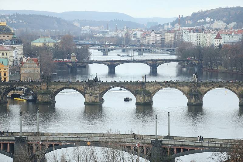Počasí v Praze.