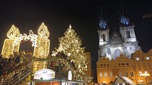 Advent v Praze.