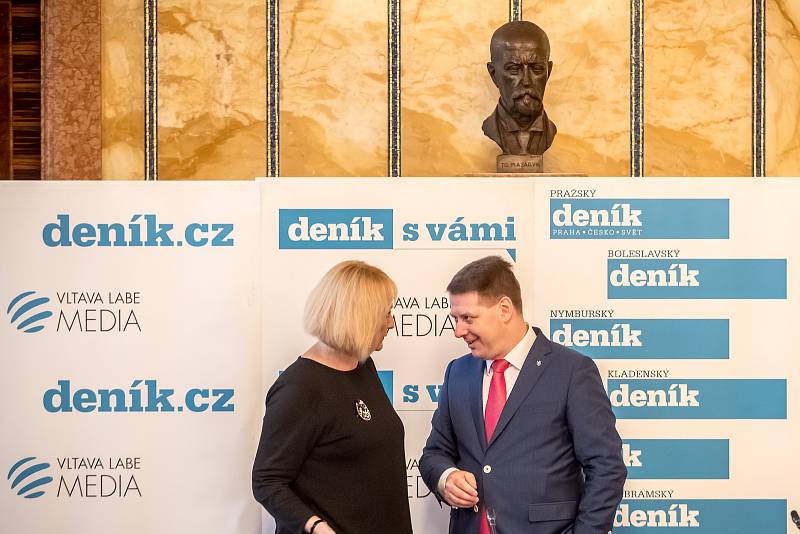 Setkání s primátorem Prahy Zdeňkem Hřibem 29. listopadu 2019.