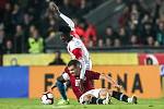 Zápas 14. kola FORTUNA:LIGY mezi Sparta Praha a Slavia Praha, hraný 4. listopadu v Praze.