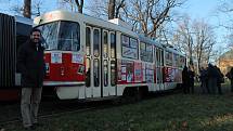 Tramvaj Václava Havla se vrací do pražských ulic.