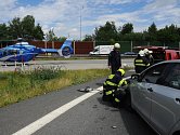 Vážná dopravní nehoda na Pražském okruhu