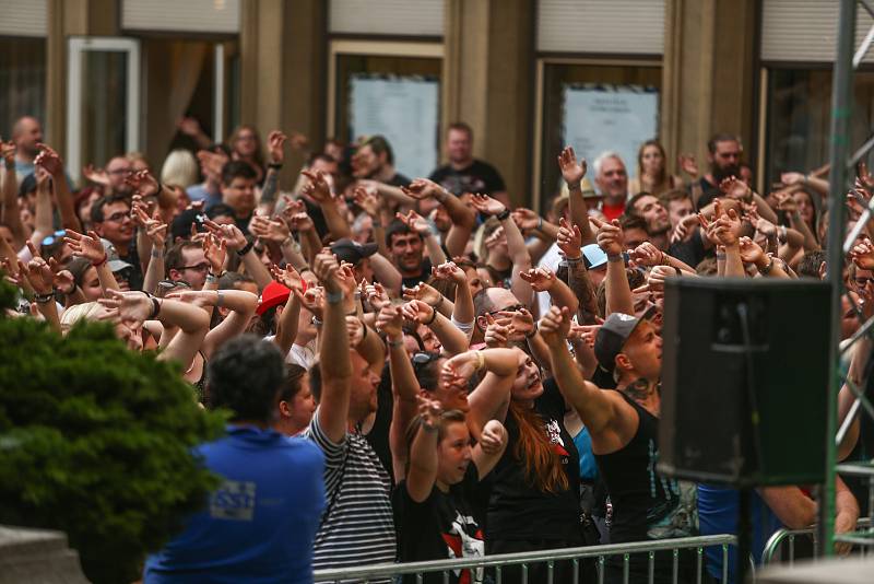 Sousedský festival v Praze v neděli 20. června 2021.