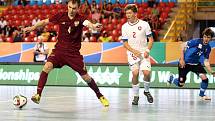 Češí akademici podlehli v semifinále MS ve futsalu Rusku 1:5, 9. července 2016.