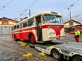 Přeprava trolejbusu Škoda 8Tr.